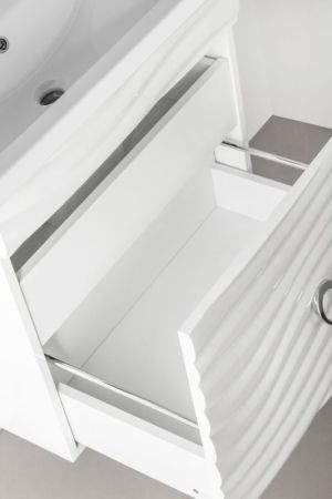 Тумба под раковину Style Line Вероника 60 Люкс Plus подвесная Белый, артикул ЛС-00000180