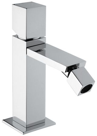 Смеситель Siris с донным клапаном "click-cck" для биде. Без рычага, цвет хром, артикул 47004CR