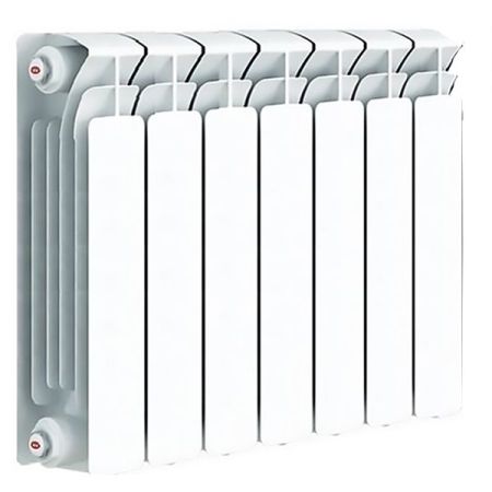 Биметаллический радиатор Rifar Base 350 7 секций с боковым подключением