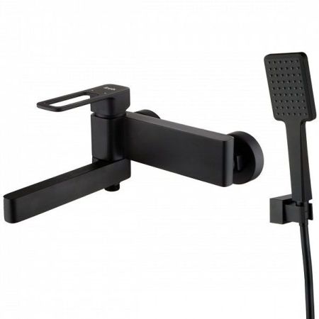 Смеситель для ванны Iddis Slide SLIBL00i02 Черный, артикул SLIBL00i02