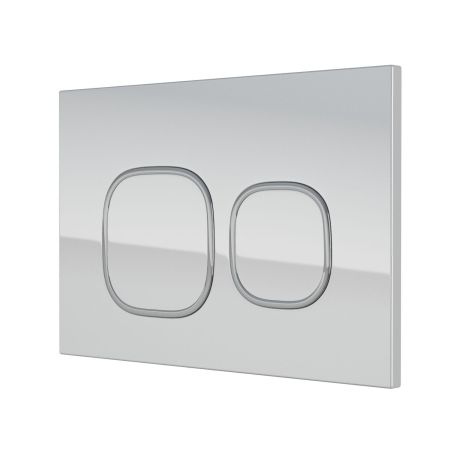 Кнопка смыва Glas White для инсталляции Hasvik (Хасвик), ABS пластик+Стекло, артикул Knapp 08 GW