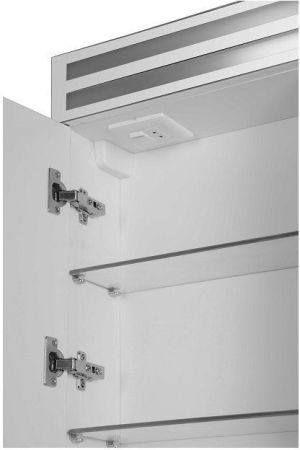 Зеркальный шкаф De Aqua Эколь 60 белый