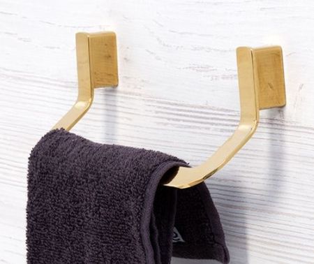 Полотенцедержатель WasserKRAFT Sauer K-7960 Золото глянцевое, артикул K-7960