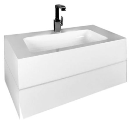 Тумба под раковину Keuco Edition 300 30362 002100 high-gloss white alpine