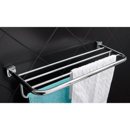 Полка для полотенец Fixsen Kvadro FX-61315 Хром, артикул FX-61315