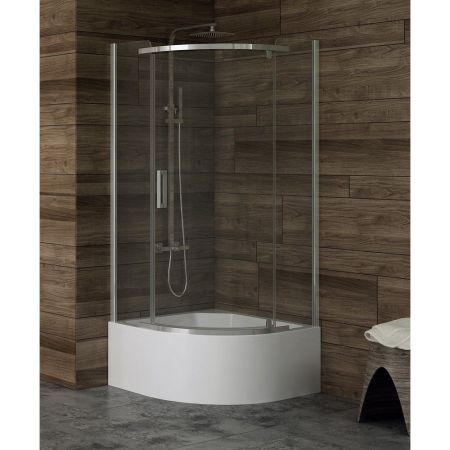 Душевое ограждение NEW TRENDY NEW KOMFORT 90x90x170 K-0433 (хром), артикул K-0433