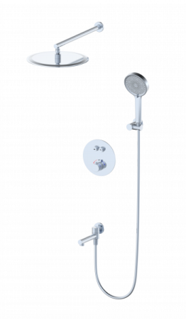 Душевая система с термостатом встраиваемая WONZON & WOGHAND STICK, Хром (WW-88929010-CR) Душевая система с термостатом встраиваемая WONZON & WOGHAND STICK, Хром (WW-88929010-CR)