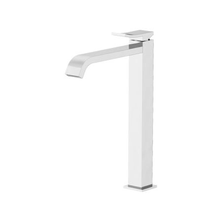 Gattoni ELY Смеситель для раковины высокий H307мм , излив 195 мм, цвет хром, артикул 8848/88C0cr