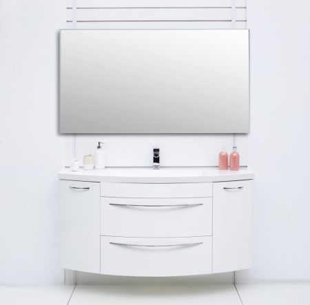 Зеркало De Aqua Сильвер 140 серебро, артикул 00261668