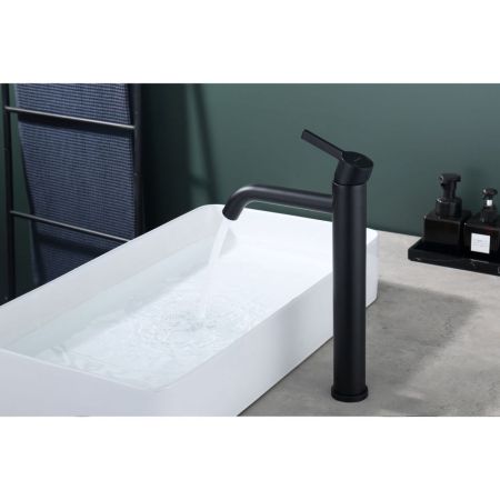 Смеситель для раковины Splenka S221.15.06, черный