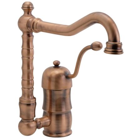 CUCINA QUEEN NOSTALGIA Смеситель для кухни моноком., медь, артикул 18300
