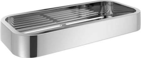 Gedy Outline, решётка прямоугольная 1-уровневая, цвет хром, артикул 3218(13)