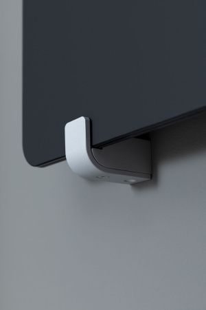 Полотенцесушитель электрический Allen Brau Infinity 140x44 с рейлингом 2.0 и креплением, серебро браш