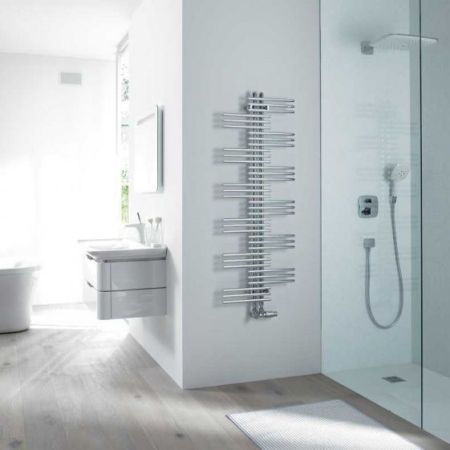 Водяной полотенцесушитель Zehnder Yucca YSD-180-080 Белый, артикул YSD-180-080