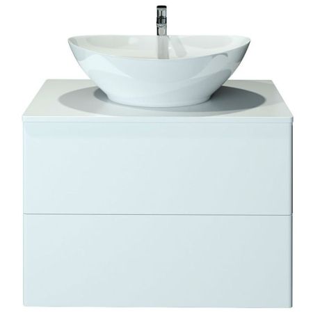 Тумба с раковиной Orange Otto 75 Ot-75TuMDF+G56 Белая, артикул Ot-75TuMDF+G56