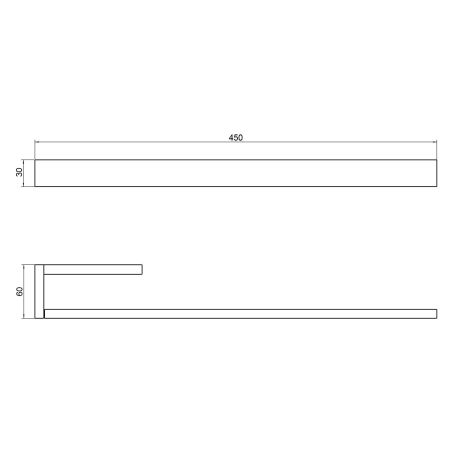 Полотенцедержатель Timo Petruma 15251/17 золото матовое, артикул 15251/17