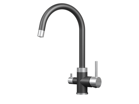 Смеситель для кухни GRANULA (5169, ШВАРЦ), артикул 5169, ШВАРЦ