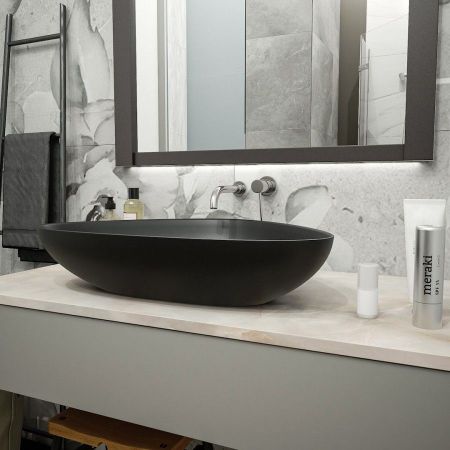 Раковина чаша Maretti EL13NS56-560, черная, артикул EL13NS56-560