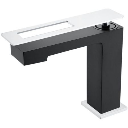 Смеситель Q для умыв. низ. BlackChrome_Комплект, артикул 141-BCR