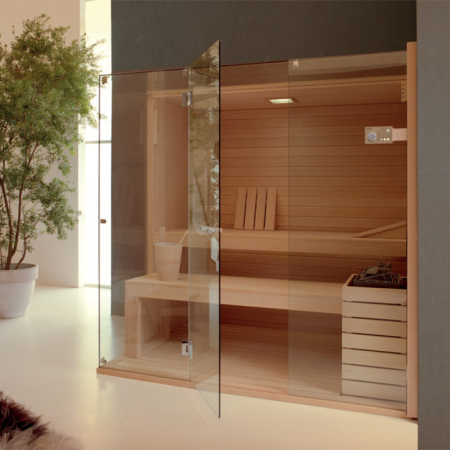 Effegibi Sky Corner 60 Сауна 200x150xh201см, SX, отделка: канадский хемлок, артикул SA 55 40 0021