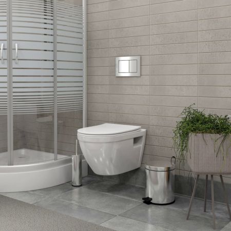 Унитаз подвесной Maretti Vittorio безободковый с микролифтом, VI10PBM82-844, белый, артикул VI10PBM82-844