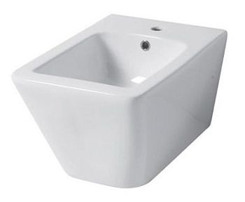 Disegno ceramica Touch3, подвесное биде, c крепежом, 53x36 см, цвет белый глянцевый