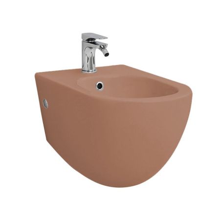 Artceram FILE 2.0 Биде подвесное 36х52 см, 1 отверстие, цвет tortora, артикул FLB001 40 00