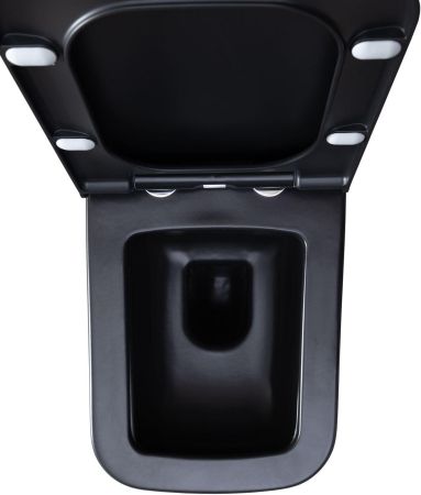 Чаша подвесного унитаза Allen Brau Infinity 4.21011.31 черный матовый, артикул 4.21011.31