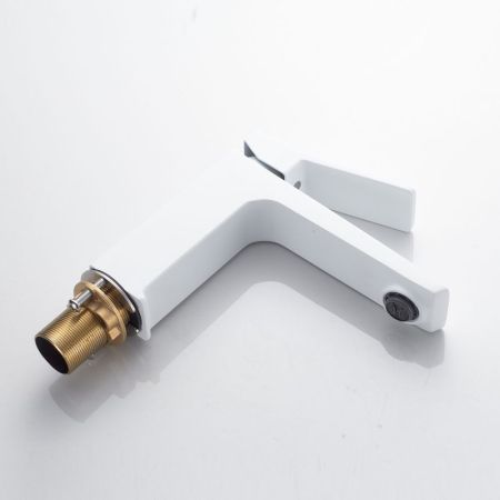 Смеситель для раковины Shevanik S4401C, белый