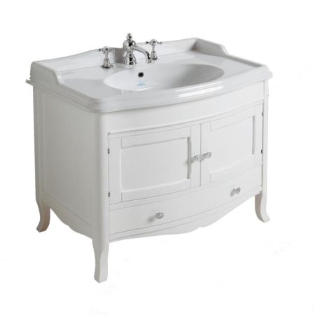 SIMAS Arcade 90, раковина 90*56, с 1 отв. под смеситель, цвет: белый, артикул AR864bi*1