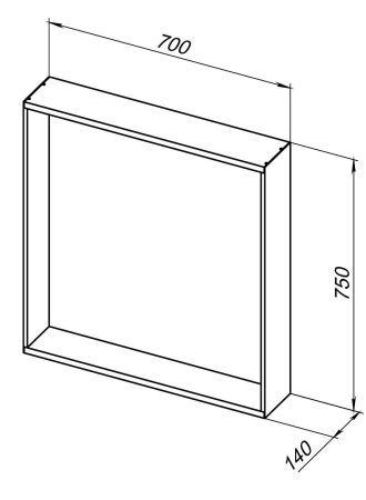 Зеркало Allen Brau Reality 70 1.32017.03 латунь браш, артикул 1.32017.03
