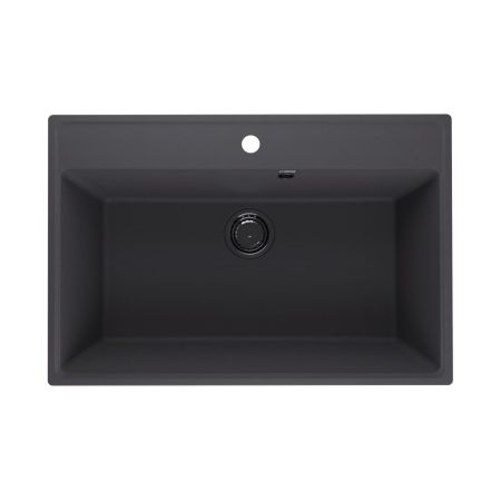 Кухонная мойка Ulgran Quartz Forte 760-08, космос, артикул Forte 760-08