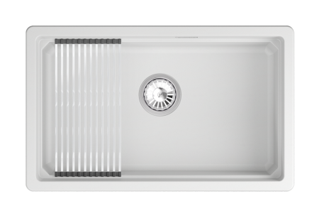 Кухонная мойка GRANULA кварц (7303iU, АРКТИК), артикул 7303iU, АРКТИК