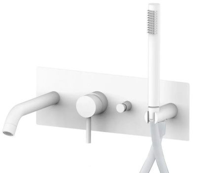 Смеситель для ванны с душем Paffoni Light LIG001BO (с внутренней частью)