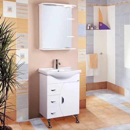 Тумба под раковину Onika Луна 60 Белая, артикул 106005