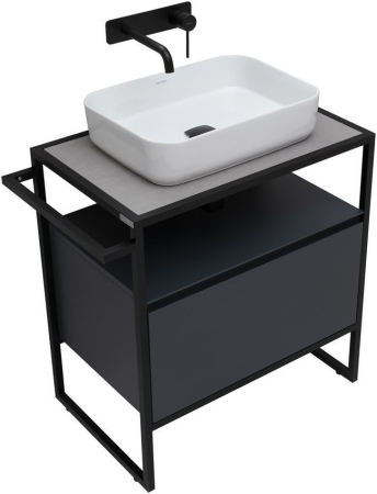 Тумба под раковину Allen Brau Priority 70 1.31001.AM антрацит матовый, артикул 1.31001.AM