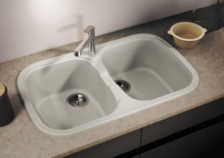 Кухонная мойка Tolero F-150 №14 80 Серая, артикул F-150 №14 (Серый)