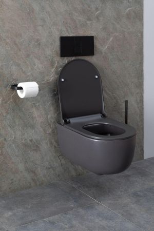 Чаша подвесного унитаза Allen Brau Priority 4.31002.AN антрацит, артикул 4.31002.AN