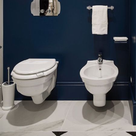 Devon Westminster Унитаз подвесной 35,5x36,7x 54, цвет: белый