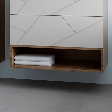 Ниша для тумбы Бриклаер КРИСТАЛЛ 80 см, дуб крафт табачный, артикул 4627125416873