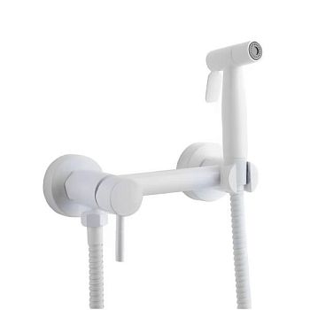 Гигиенический душ со смесителем FASHUN A57503-8, белый