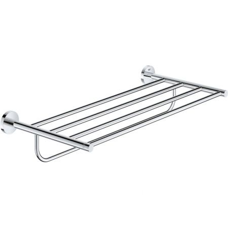 Полотенцедержатель подвесной GROHE ESSENTIALS 40800001 (металл, хром, на стену, круглый, глянцевый), шт Полотенцедержатель подвесной GROHE ESSENTIALS 40800001 (металл, хром, на стену, круглый, глянцевый), шт
