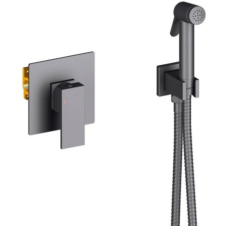 Гигиенический душ со смесителем Timo Selene 2089/03SM Черный матовый, артикул 2089/03SM