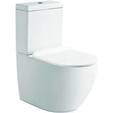 Унитаз компакт Vincea Globo VT2-14 Белый с бачком и сиденьем Микролифт