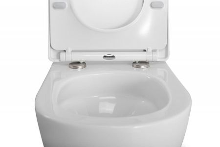 SFERA-TOR Чаша унитаза подвесного безободкового, смыв TORNADO BB046CH-TOR, артикул BB046CH-TOR