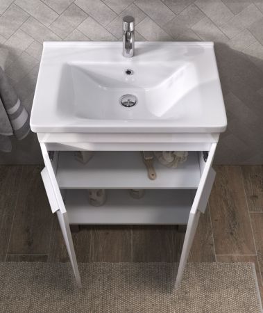 Тумба под раковину напольная VIGO Nova tn.NOV.MIR.60.2D, 60 см, артикул tn.NOV.MIR.60.2D