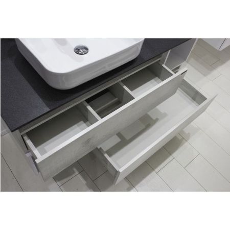 Тумба с раковиной Comforty Прага 120 4136269 подвесная Дуб белый, артикул 4136269