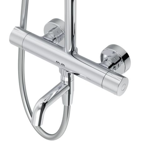 Душевая система AM.PM Chic 2.0 F0782A500 с термостатом Хром