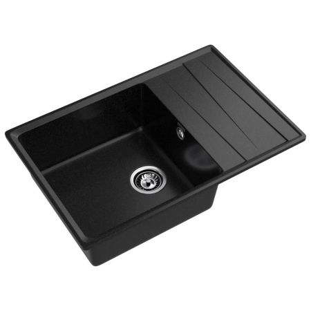 Кухонная мойка GranFest LEVEL 760L, черный, артикул LV-760L черный
