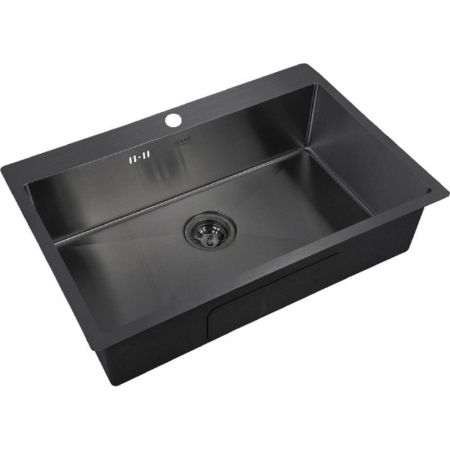 Кухонная мойка ZorG Grafit PVD 7551 GRAFIT Графит, артикул PVD 7551 GRAFIT